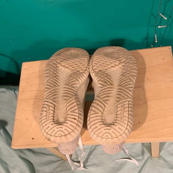 Grey Adidas Tubular Shadow Sneakers - Picture 5 of 6